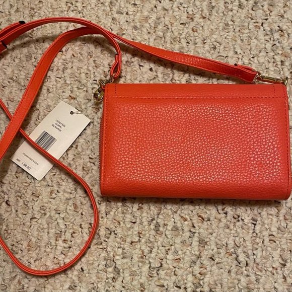 NWT Steve Madden Beautiful Coral Crossbody Purse - Picture 2 of 9
